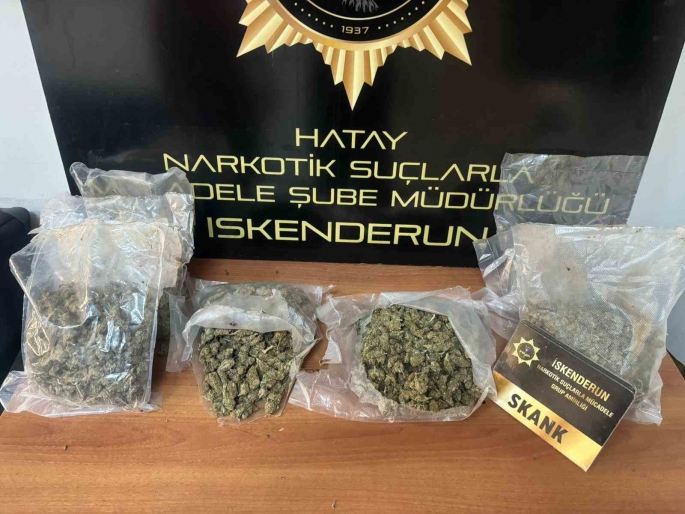 9 kilo 300 gram skank ele geçirildi