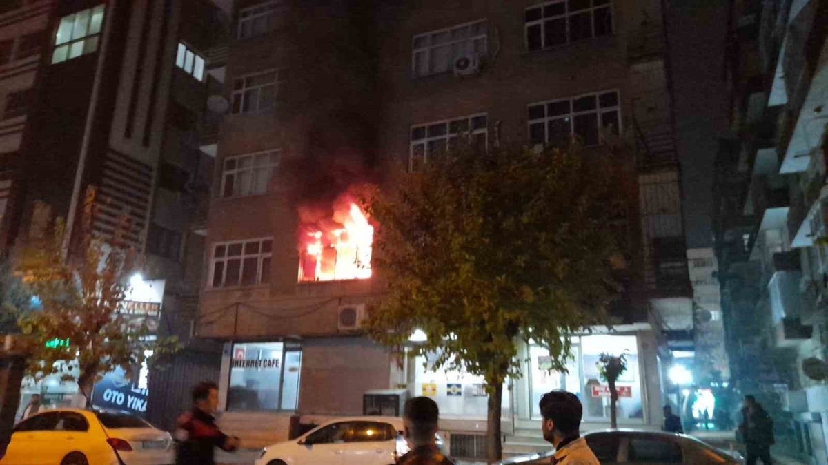 Diyarbakır’da ev yangını
