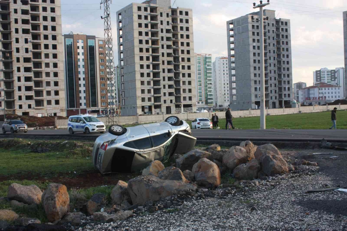 Diyarbakır’da trafik kazası: 2 yaralı
