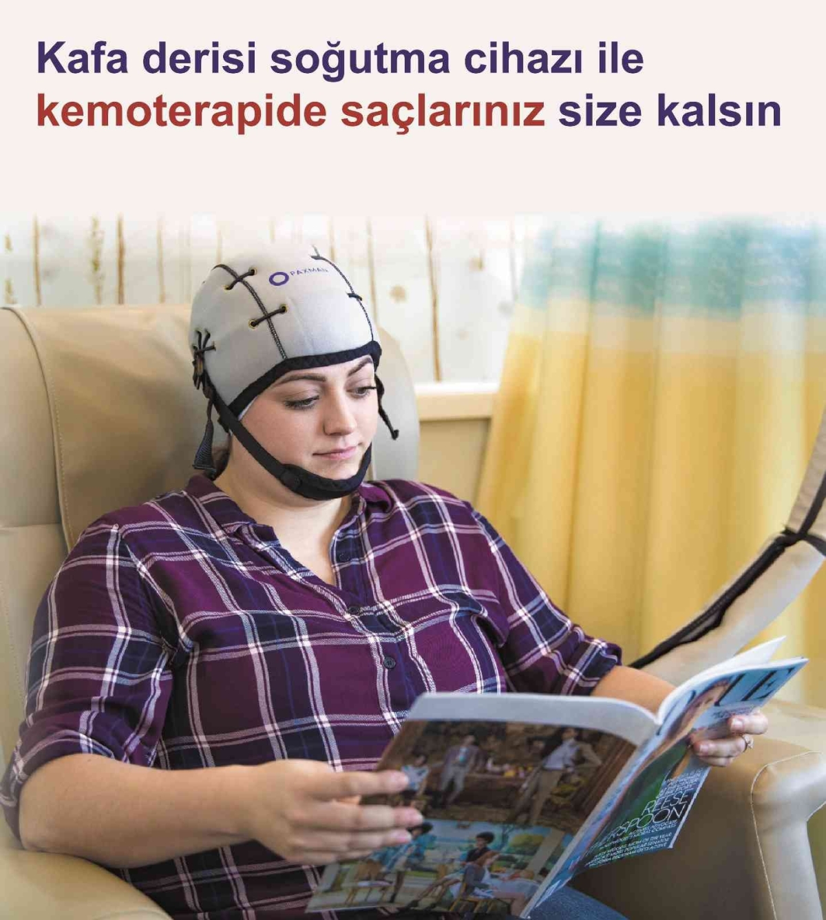 Kemoterapide saçlarınız size kalsın
