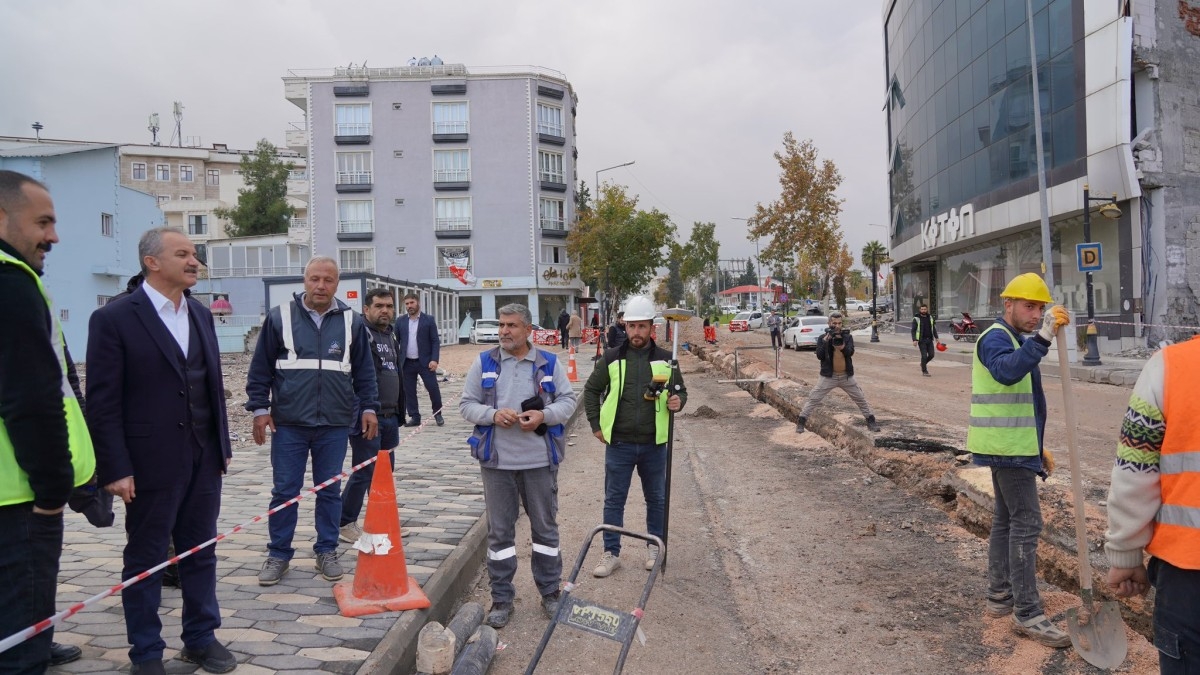 Şehrin içme suyu şebeke hattı tamamen yenileniyor