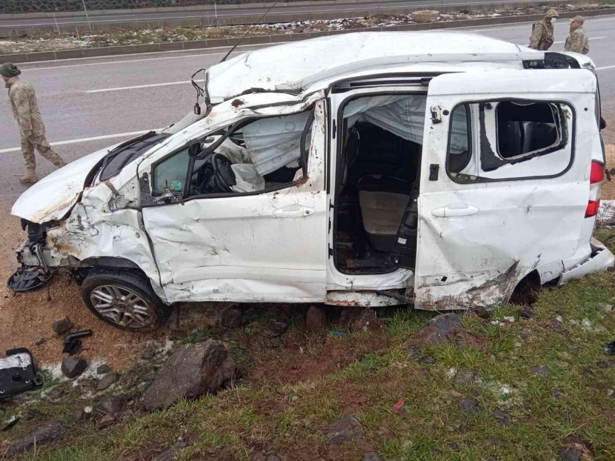 Siverek’te trafik kazası: 1 ölü, 2 yaralı
