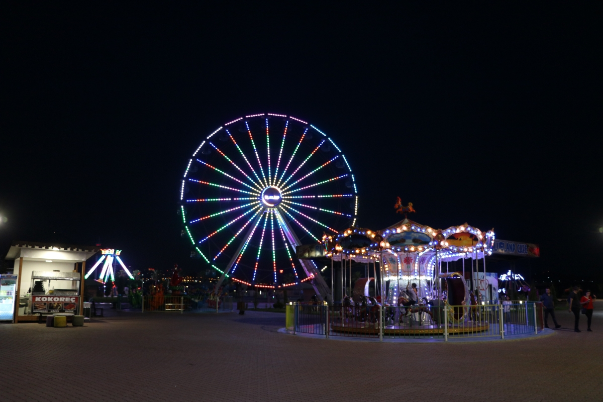 Şehit çocuklarına lunapark sürprizi