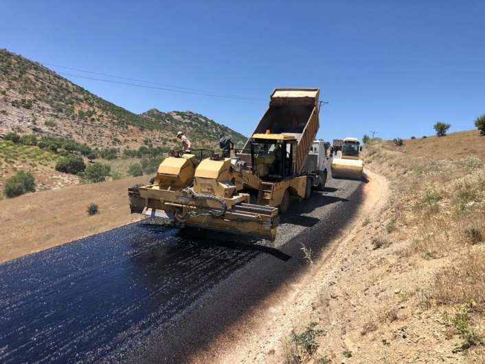 2023te Diyarbakırda bin 500 kilometre yol asfaltlandı