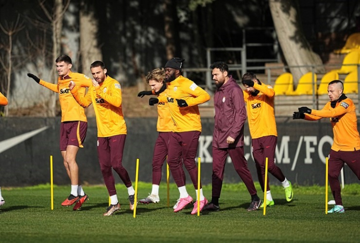 Galatasaray, Gaziantep FK maçı hazırlıklarına başladı
