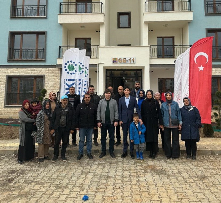 Adıyaman'da Hak sahibi depremzedeler kalıcı deprem konutlarını gezdi